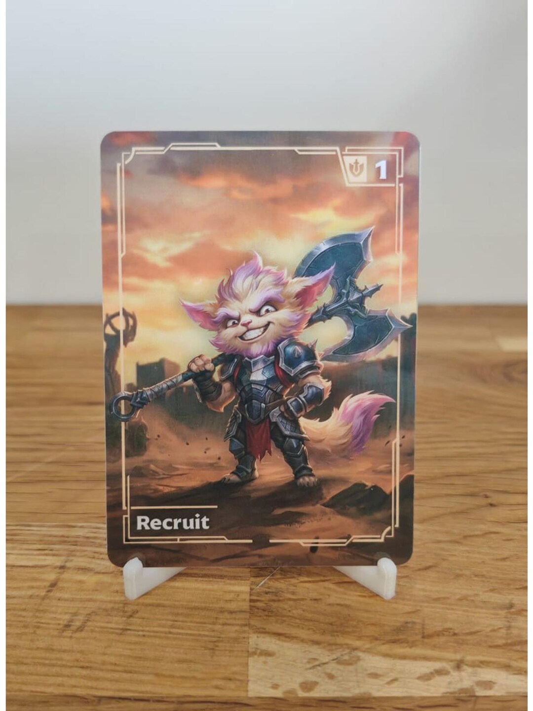 Riftbound Noxian Yordle Soldier Recruit Token Proxy - Etsy UK