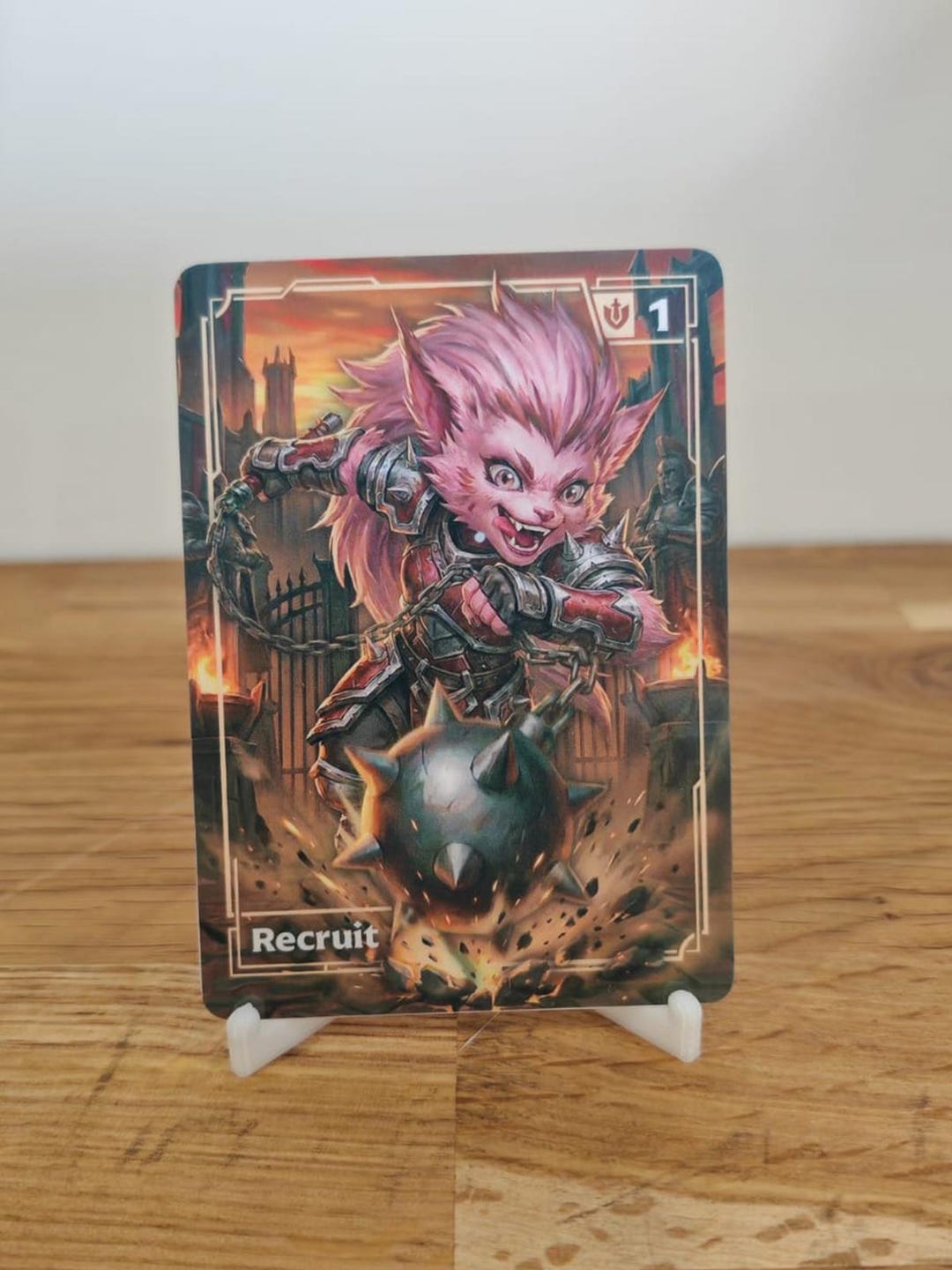 Riftbound Noxus Yordle Smasher Recruit Token Proxy - Etsy UK