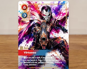 Jhin - Salpicadura de color - Leyenda personalizada