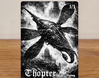 Ficha Thopter - Magic - MTG - Ficha proxy