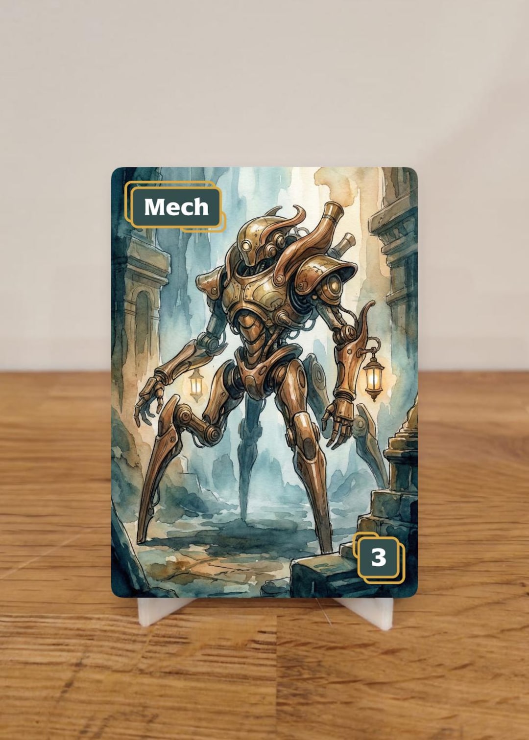 Mech 3 - Retro Tokens - Rumble - Riftbound - Etsy