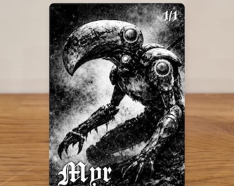 Ficha Myr - Magic - MTG - Proxy de ficha