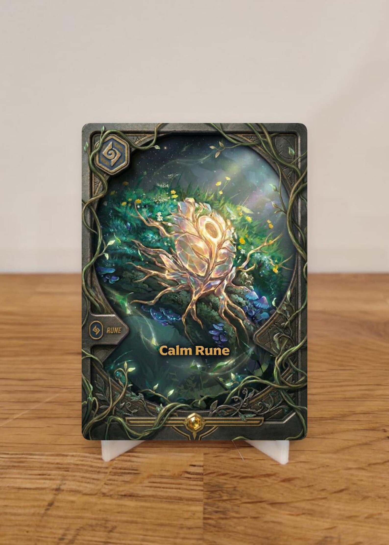 Riftbound - Alt Art - Fantasy - Calm Rune - Proxy - Etsy