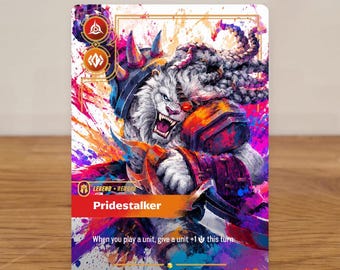 Rengar - Salpicadura de color - Leyenda personalizada