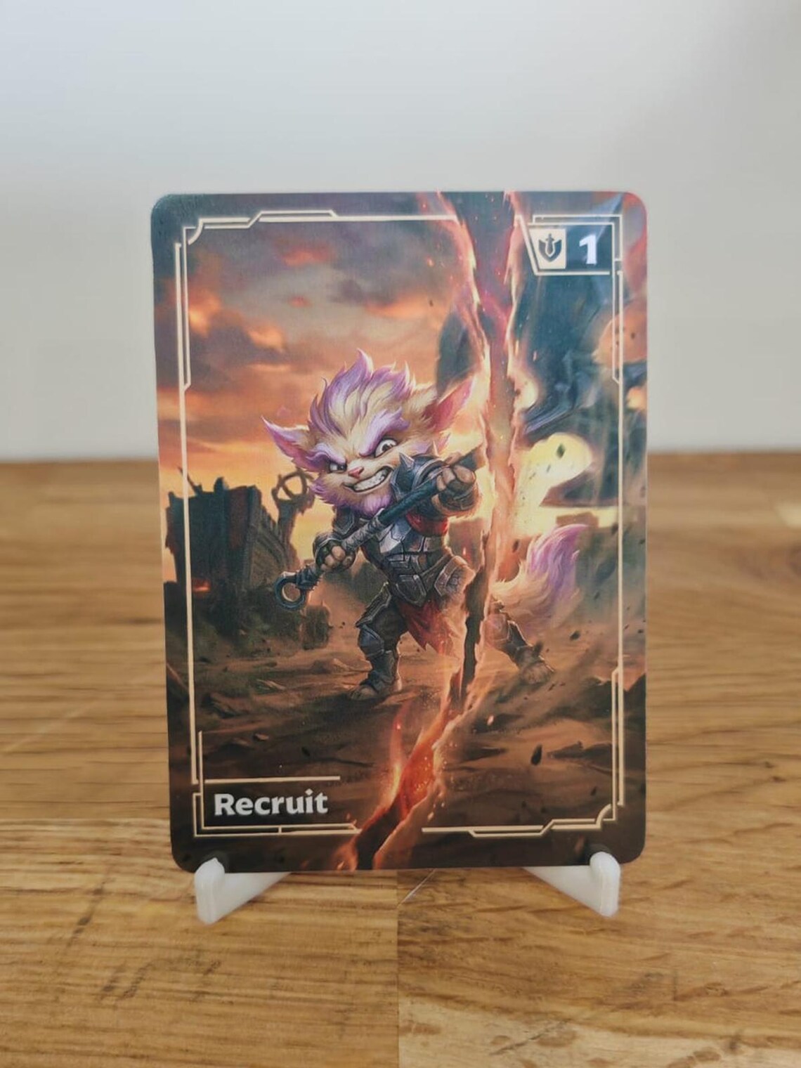 Riftbound Noxian Yordle Slash Recruit Token Proxy - Etsy UK