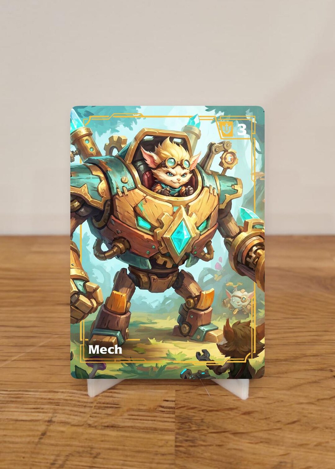 Mech - Woodinator - Riftbound - Rumble - Token Proxy - Etsy UK