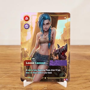 Riftbound Custom Legend Jinx Powder Proxy