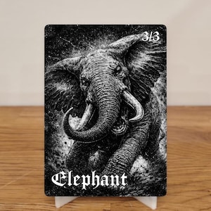 Elephant Token - Magic - MTG - Token Proxy