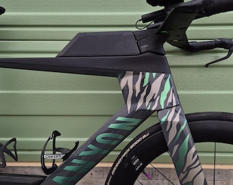 Bicycle stickers set #4_zebra