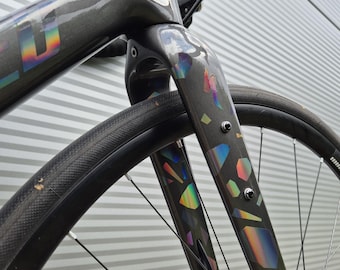 Bicycle stickers set #5_polygon
