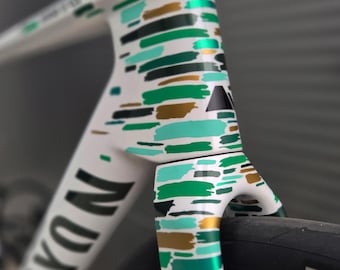 Bicycle stickers set #1_stripes
