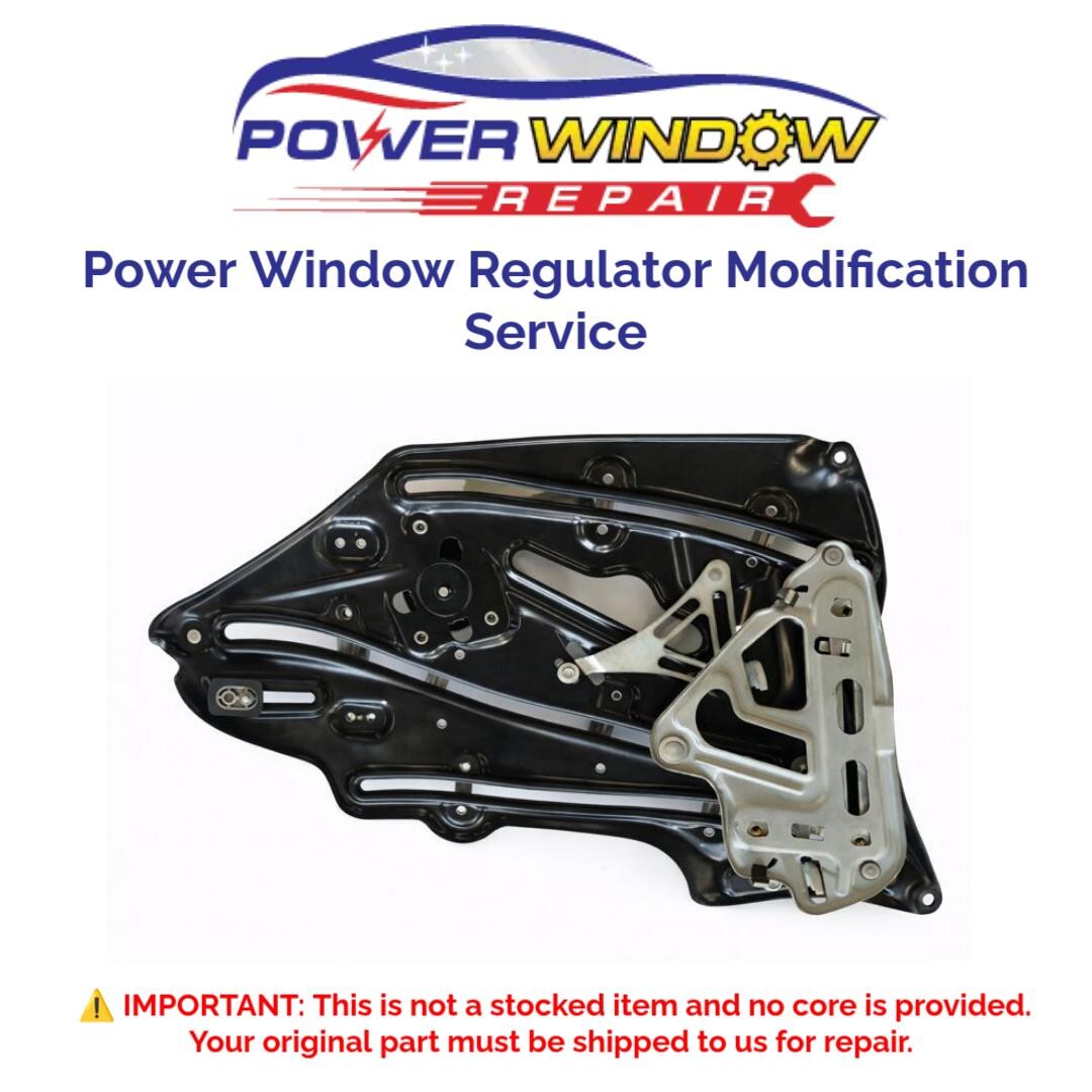 Clk Modification Case 03-09 Mercedes-benz CLK Rear Window Regulator Modification & Rebuild ...