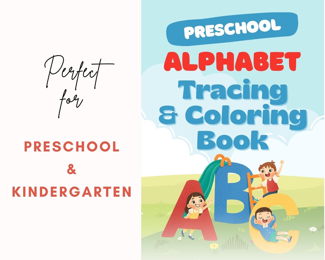 Kids Tracing and Colouring Book Printable | Alphabet A–Z Tracing ...