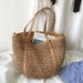 Casual Straw Woven Women | Shoulder Bag Large Capacity Wicker | Handbags Women's Bag Bohemian | Beach Tote Bags for Women Shopper