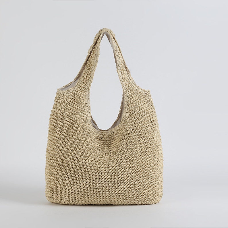 Fashion Rattan Women Shoulder Bags Wicker Woven Female - Etsy