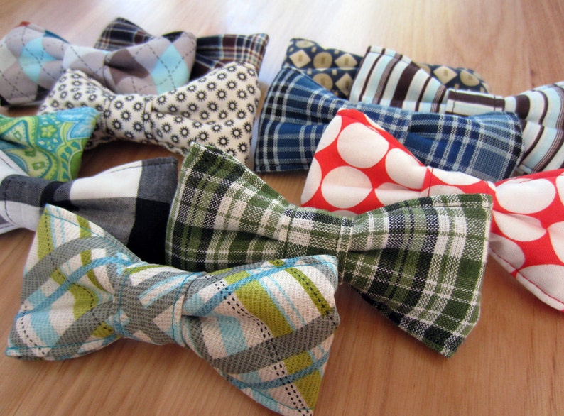 Little Boy Bow Tie INSTANT DOWNLOAD Pattern Instructions for Sewing a
