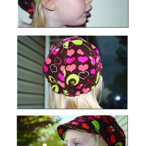 Newsboy Hat PDF Sewing Pattern INSTANT DOWNLOAD tutorial Unisex Child and Youth Size image 5