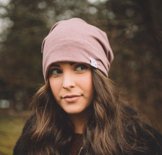 Blush Slouch Beanie Chemo Hats Chemo 