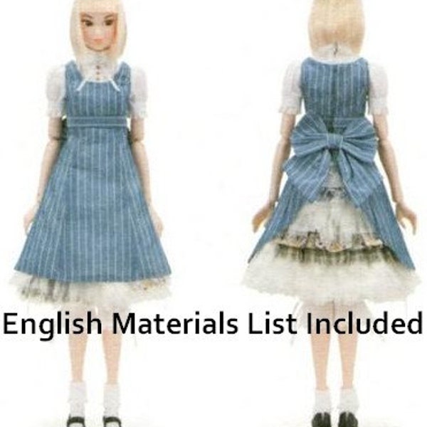Momoko JSK Wonderland and Yoke Blouse Sewing Pattern PDF English sewing info and templates names included