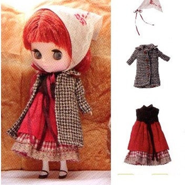 PDF Pattern Petite Blythe Coat Dress and Babushka English templates names and sewing key included