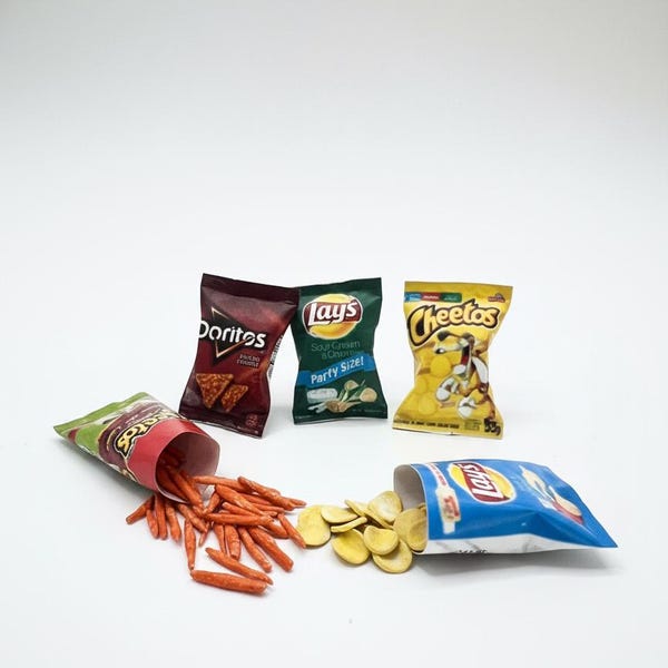 Miniature Chips & Snacks Set