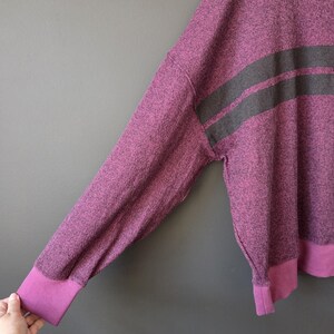 Urban Outfitters BDG Women's Cameron Henley Sweater Size M Purple Grunge Y2k Bild 4