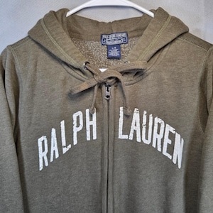 Vintage Ralph Lauren Zip Hoodie - Etsy