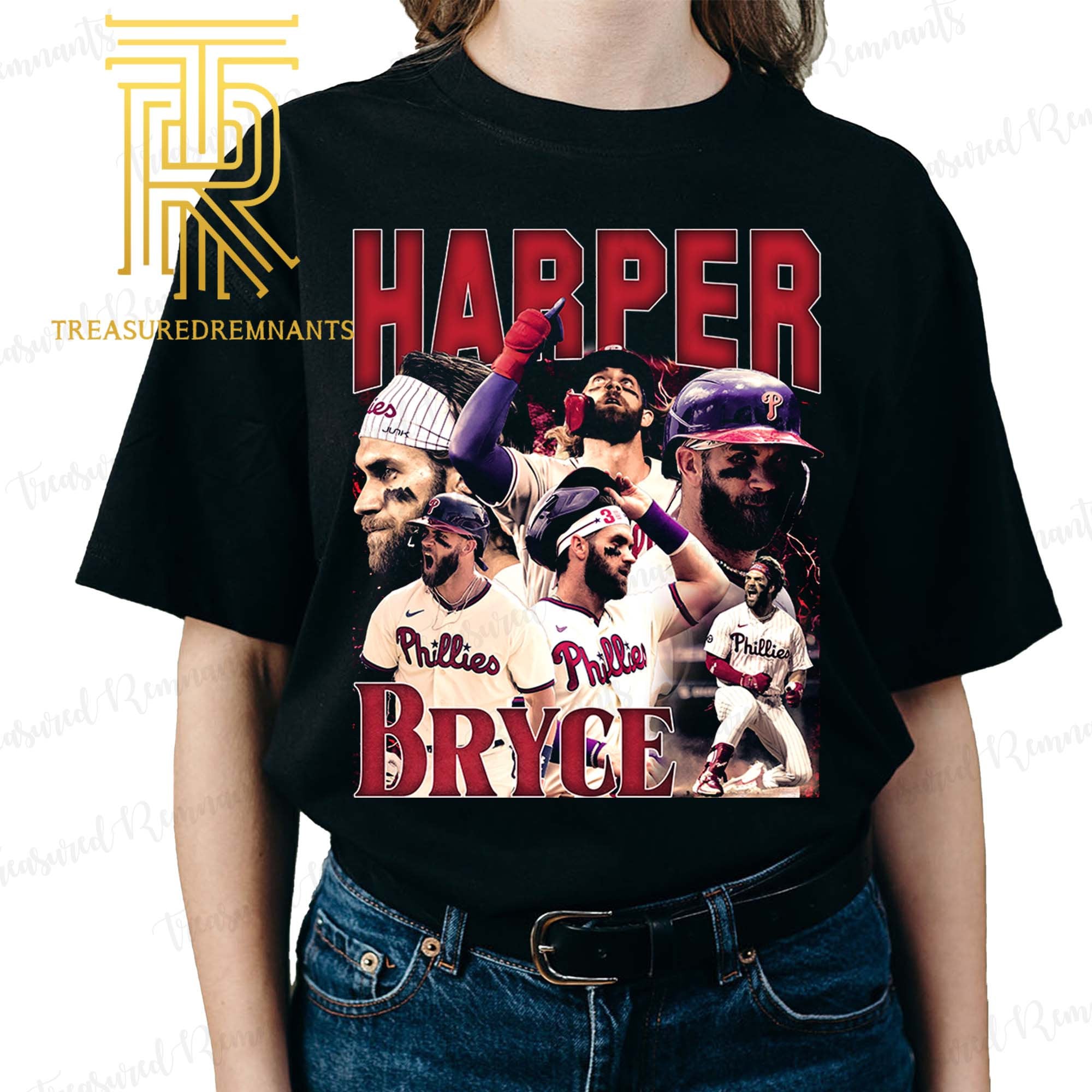 Discover Bryce Harper 90s Vintage Shirt