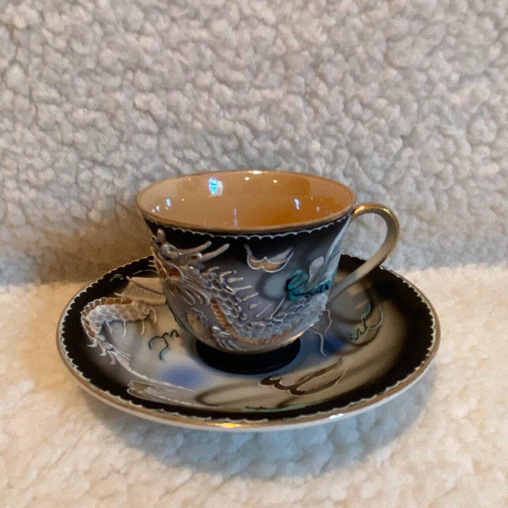 Occupied Japan Tea Set Dragon - Etsy