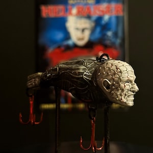 Hellraiser Pinhead Fishing Lure, Functional Art Piece