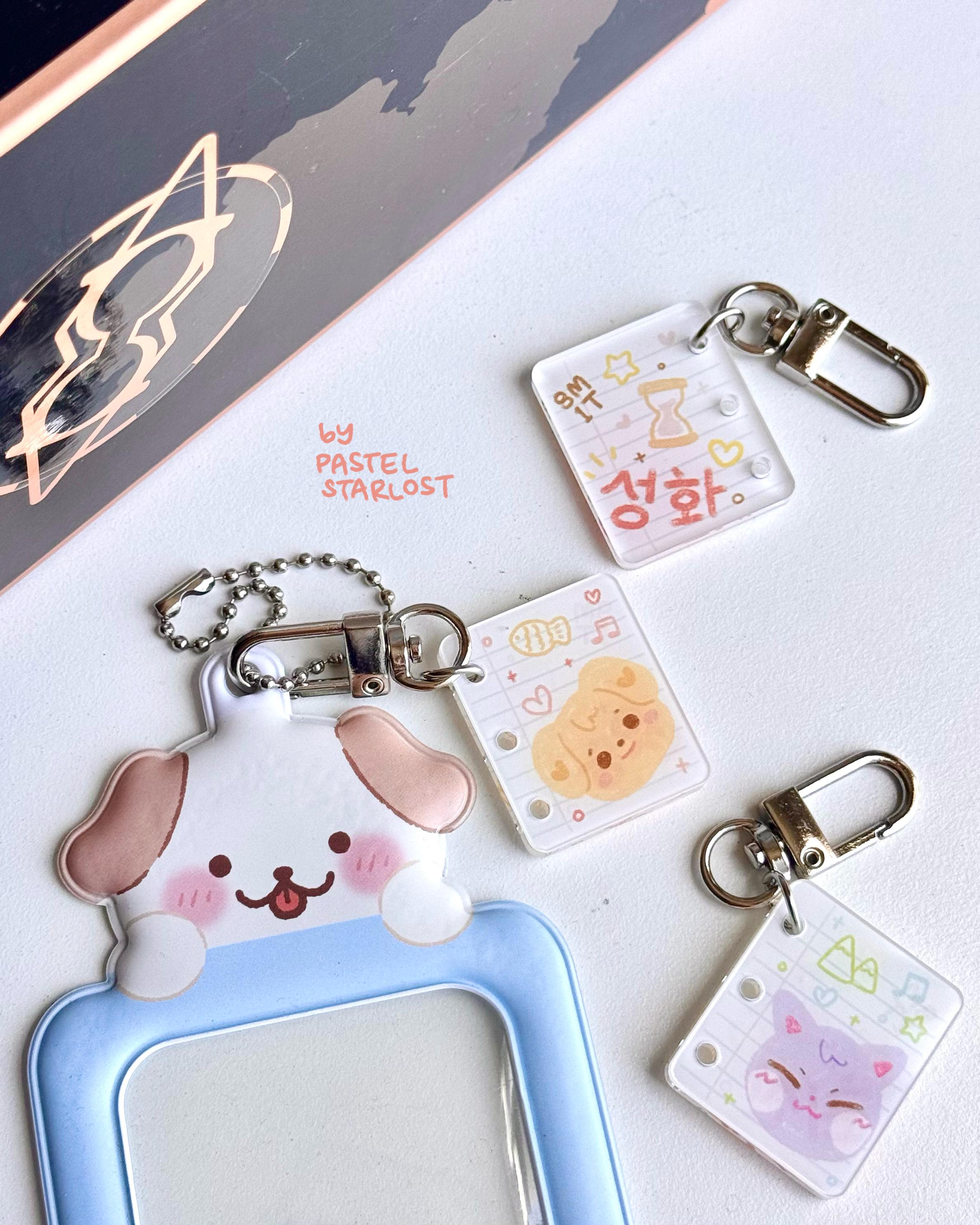 Aniteez Keychains Ateez Aniteez Doodle Letter Keychain Acrylic Charm - Etsy