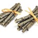 2 Bundles of 9 - Natural Maple Wood 6-7" Length Crafting Sticks, Natures Raw Wood Dowels, 18 Sticks CUSTOM 4 Becky itsyourcountry