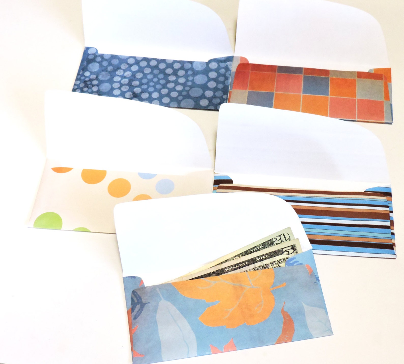 Money Gift Envelopes Decorative Bank Cash Envelope System Etsy