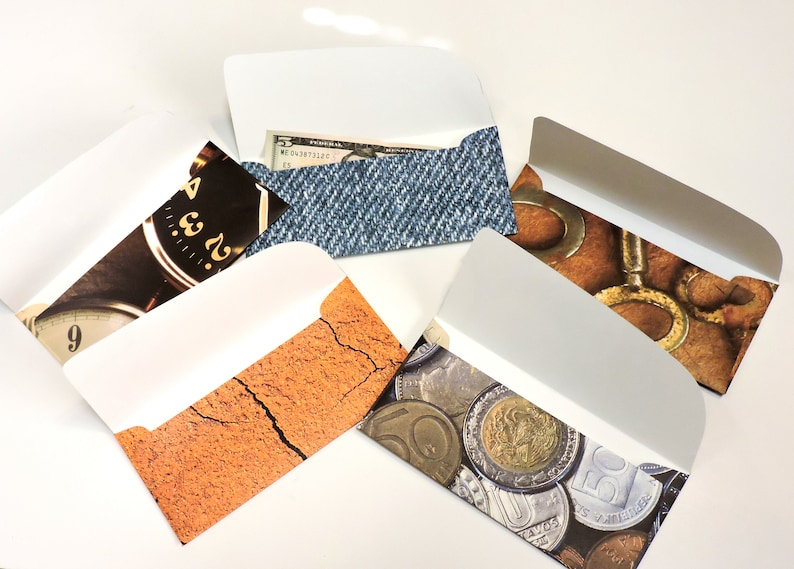 Cash Envelope System Money Gift Envelopes Gift Card Holders Textured Patterned Letter Savings Organizer Budget Paper Pouches itsyourcountry