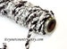 Black & White Rag Rope Tattered Hand-Twisted Cotton Fabric Twine BTY Gift Wrap Cord Textile Fiber Art Craft Supply itsyourcountry on etsy 