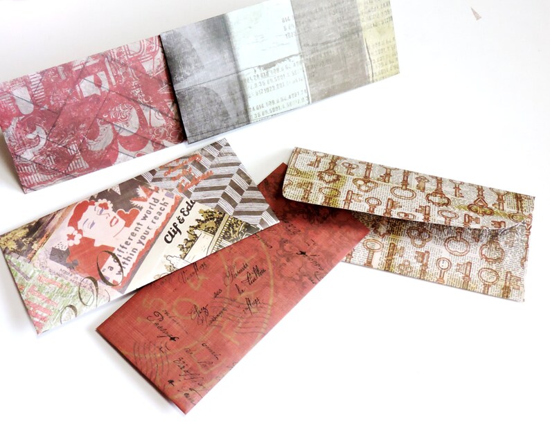 Cash System Envelopes Decorative Money Gift or Bank Savings Etsy