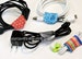 Fabric Cord Keepers Earbud Wrap Organizers Electronic Device Cable Tie Organization Storage Random Assortment of Colors itsyourcountry 