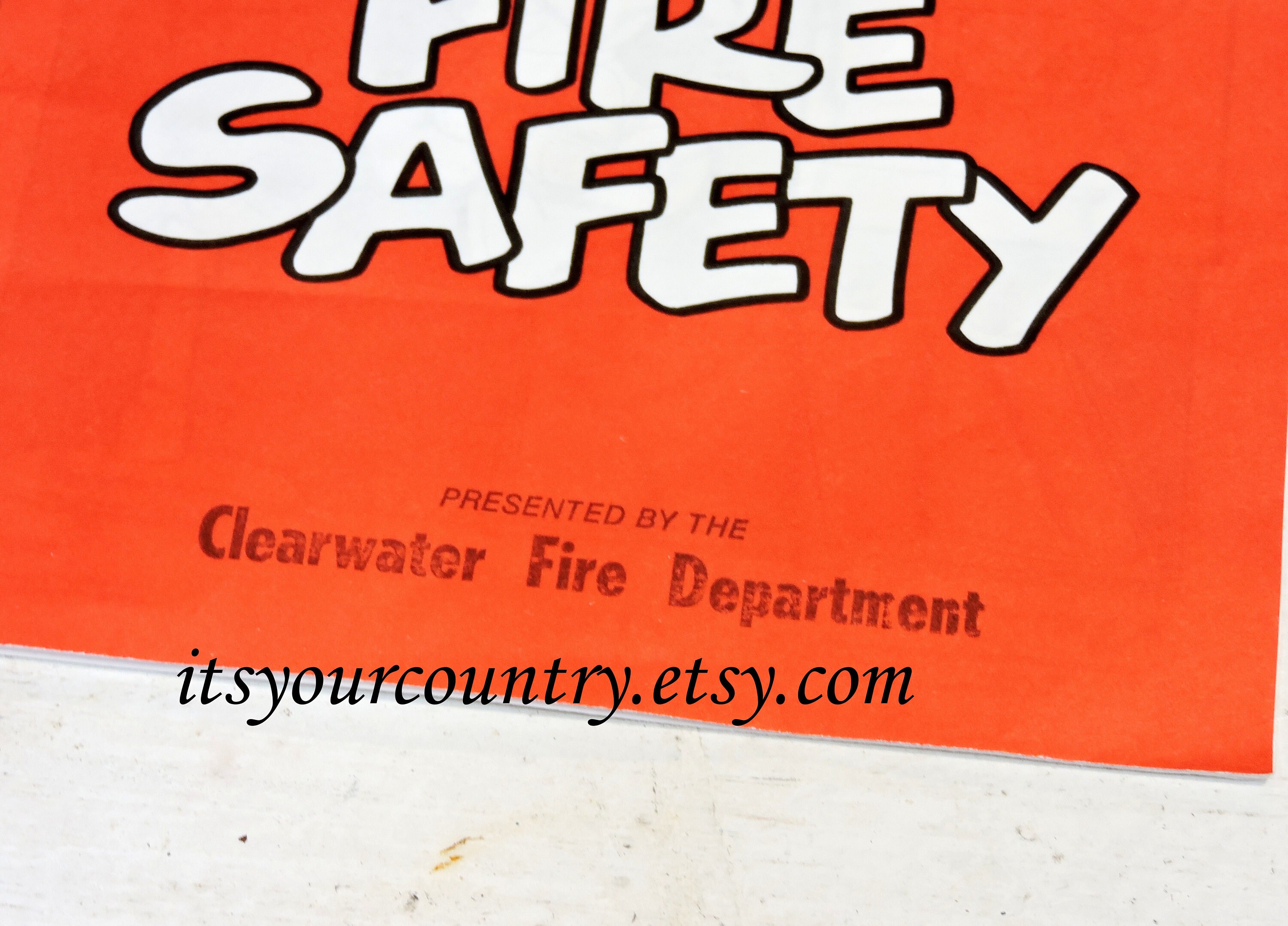 My Book About Fire Safety Basic Educational Teaching Tool - Etsy