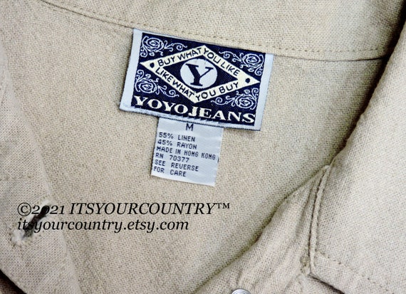 Vintage YOYO Beige Vest, Womens Size Medium Casua… - image 6
