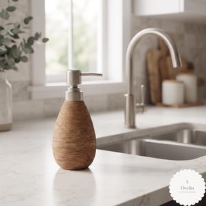 Dispensador de jabón de cerámica dorada, botella de baño vintage con bomba, tarro de loción recargable de 350 ml, accesorio minimalista para fregadero de cocina, regalo antiguo