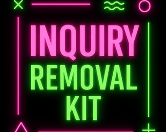 Credit Inquiry Removal Kit