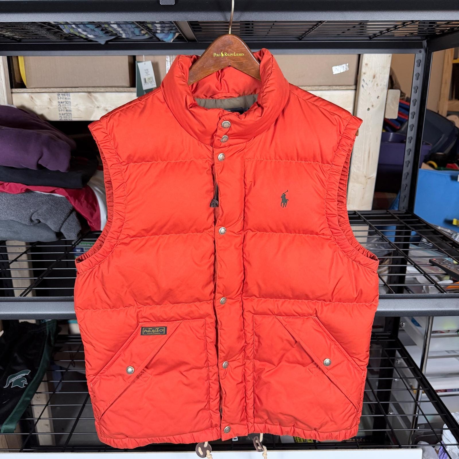 Vintage Ralph Lauren Down Vest - Etsy