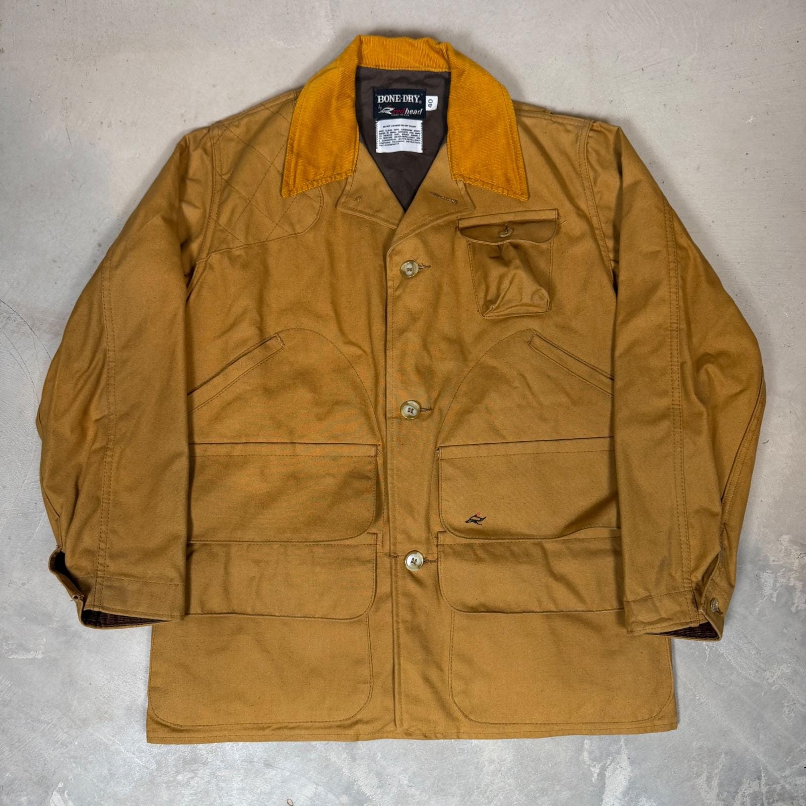 Vintage Red Head Hunting Jacket - Etsy