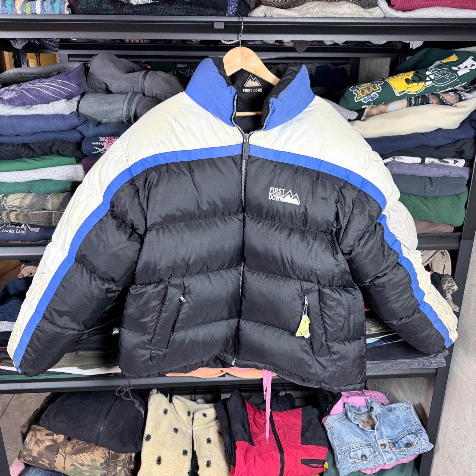 90s First Down Coat - Etsy