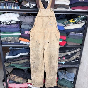 Carhartt Overalls 32 - Etsy