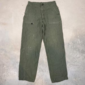 Old Military Fatigues Pants - Etsy