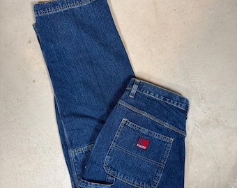 American Brand Carpenter Jeans heren 34 x 30 blauw denim baggy skater Y2K