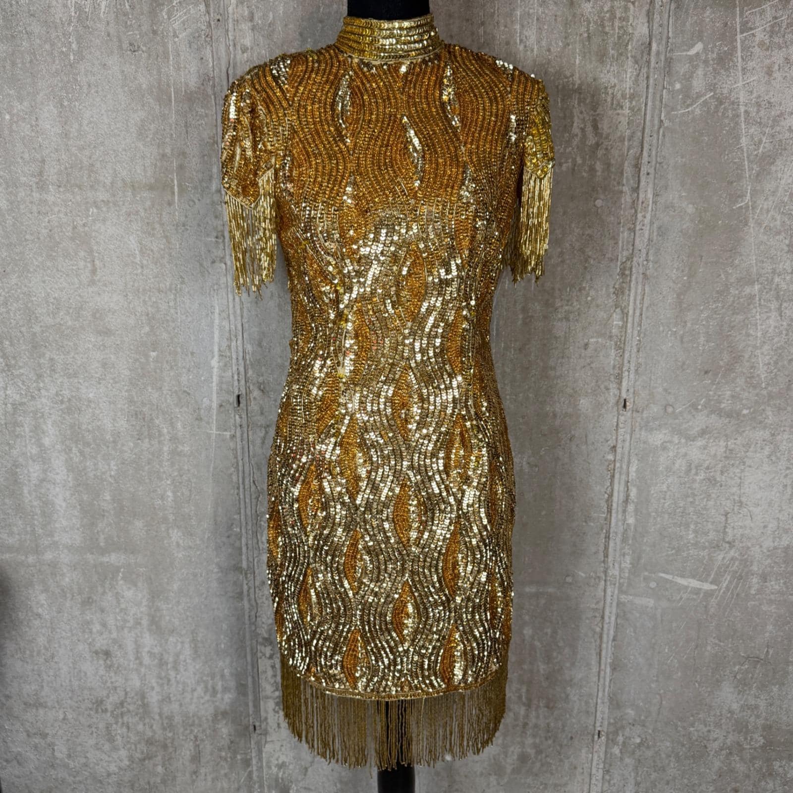 Mini Gold Dress - Etsy Mini Gold Dress - Etsy