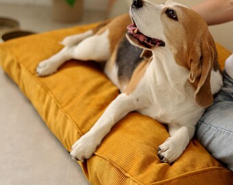 CORY Premium Padded Dog Mattress with Removable Cover - Orthopedic Pet Cushion Bed