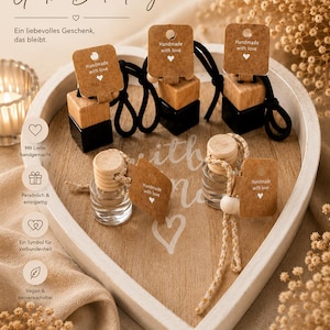 Dein Lieblingsparfum als Autoduft, Diffuser ( auch diverse Designerdüfte) 8 ml Vegan, Nachhaltig, Tierversuchsfrei